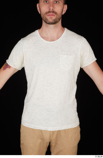 Trent casual dressed upper body white t shirt 0001.jpg